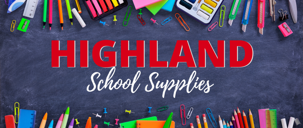 Highland School Supplies
