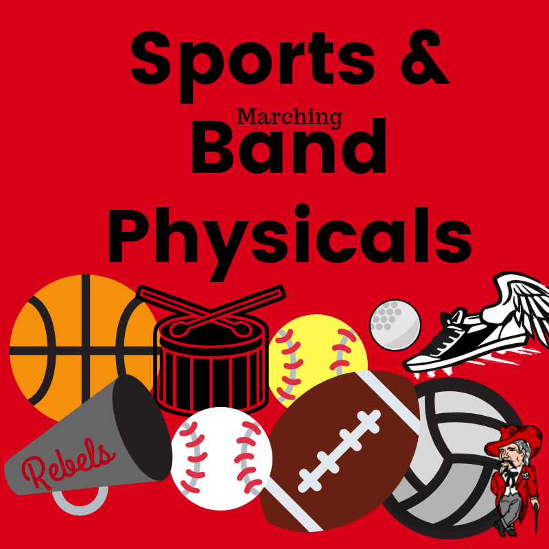 Sports and Marching Band Physicals
