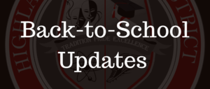 Back-to-School Updates