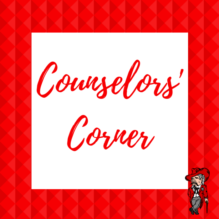 Counselors' Corner