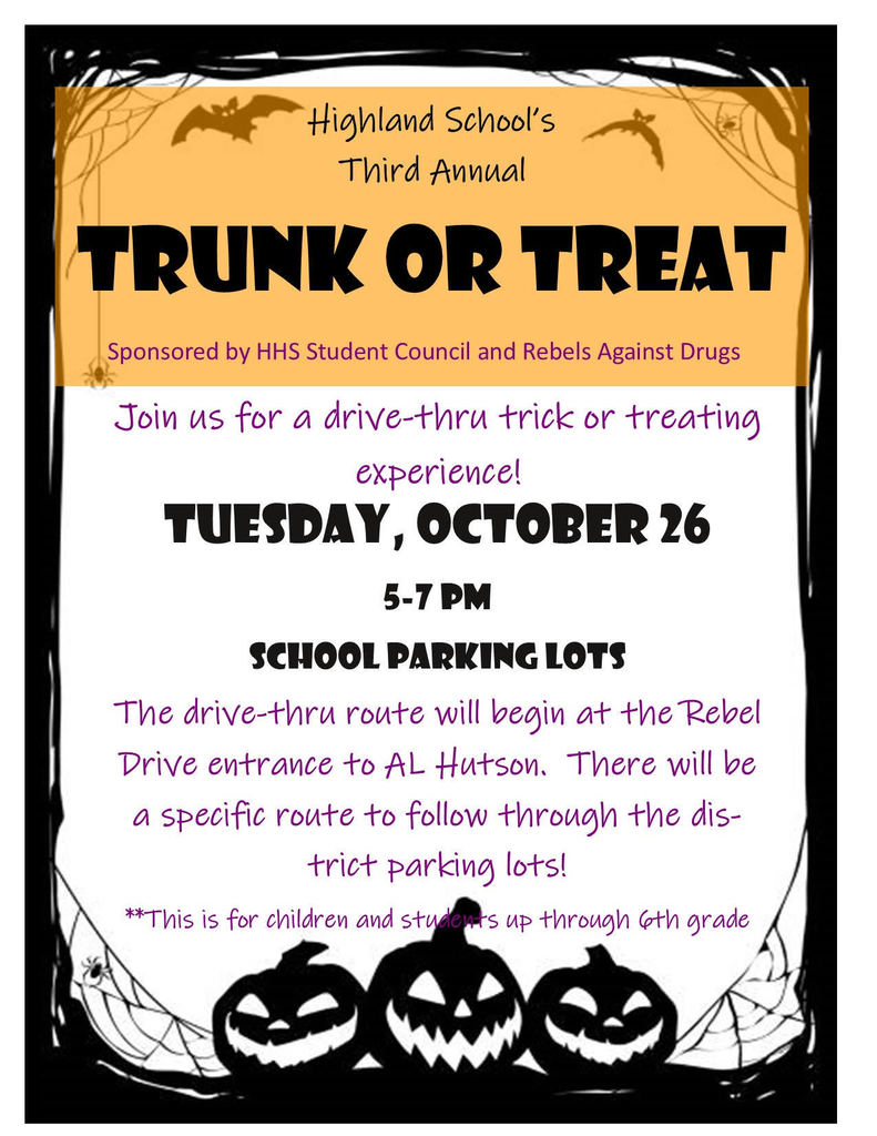 Trunk or Treat