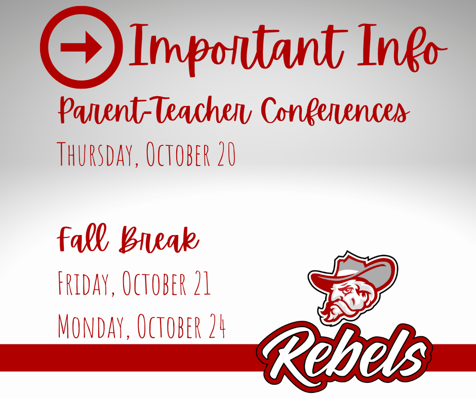 P/T Conferences & Fall Break